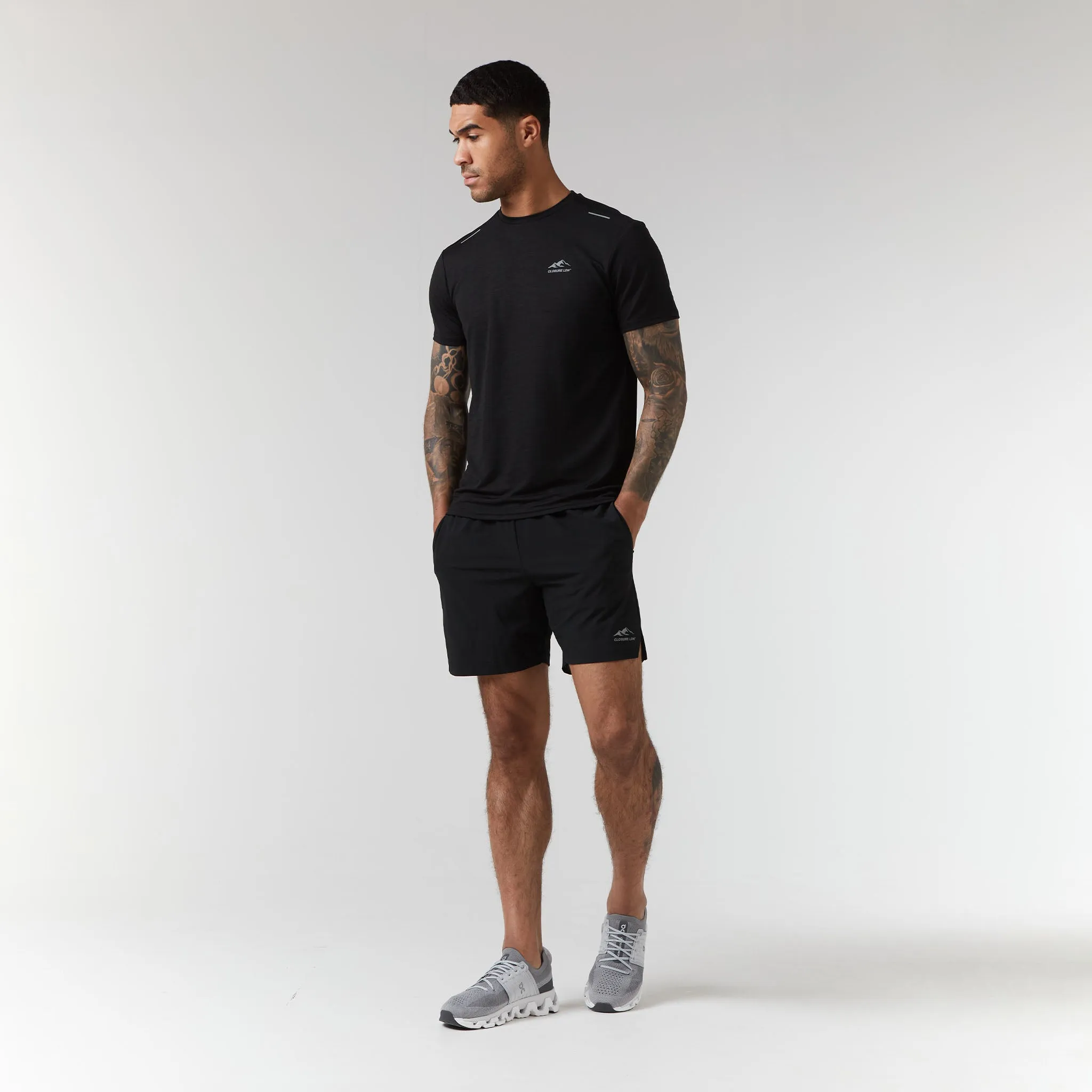 2-Pack Training T-Shirts | Black/Cobalt