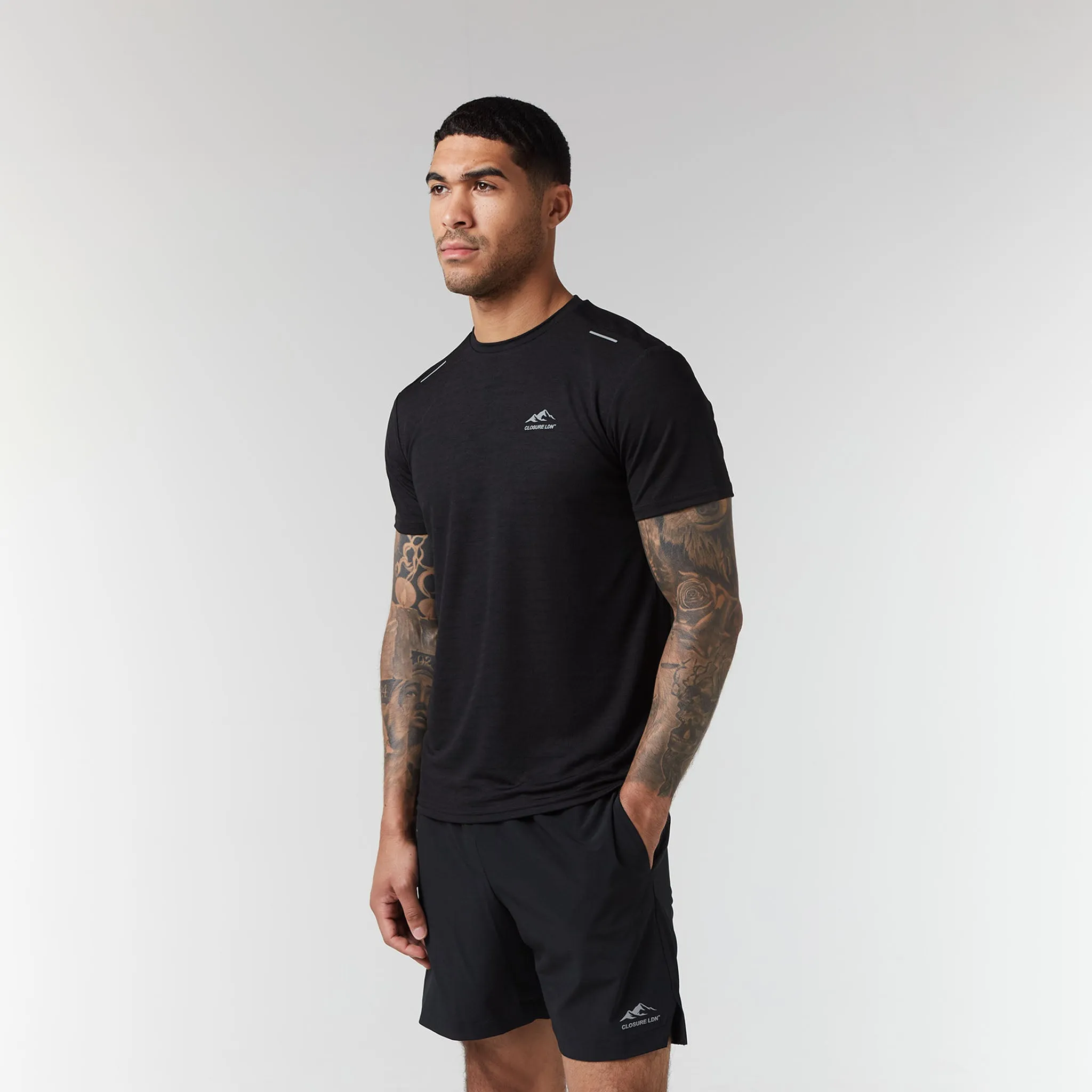 2-Pack Training T-Shirts | Black/Cobalt