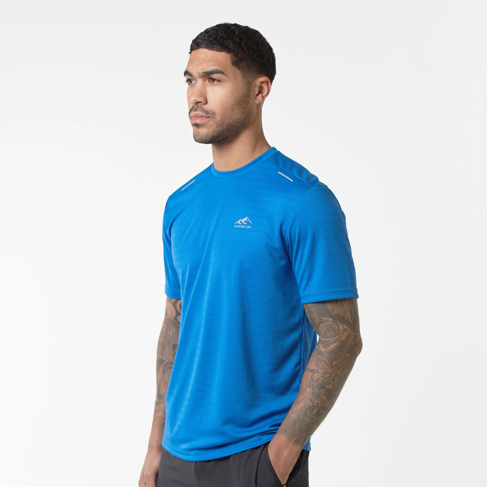 2-Pack Training T-Shirts | Black/Cobalt