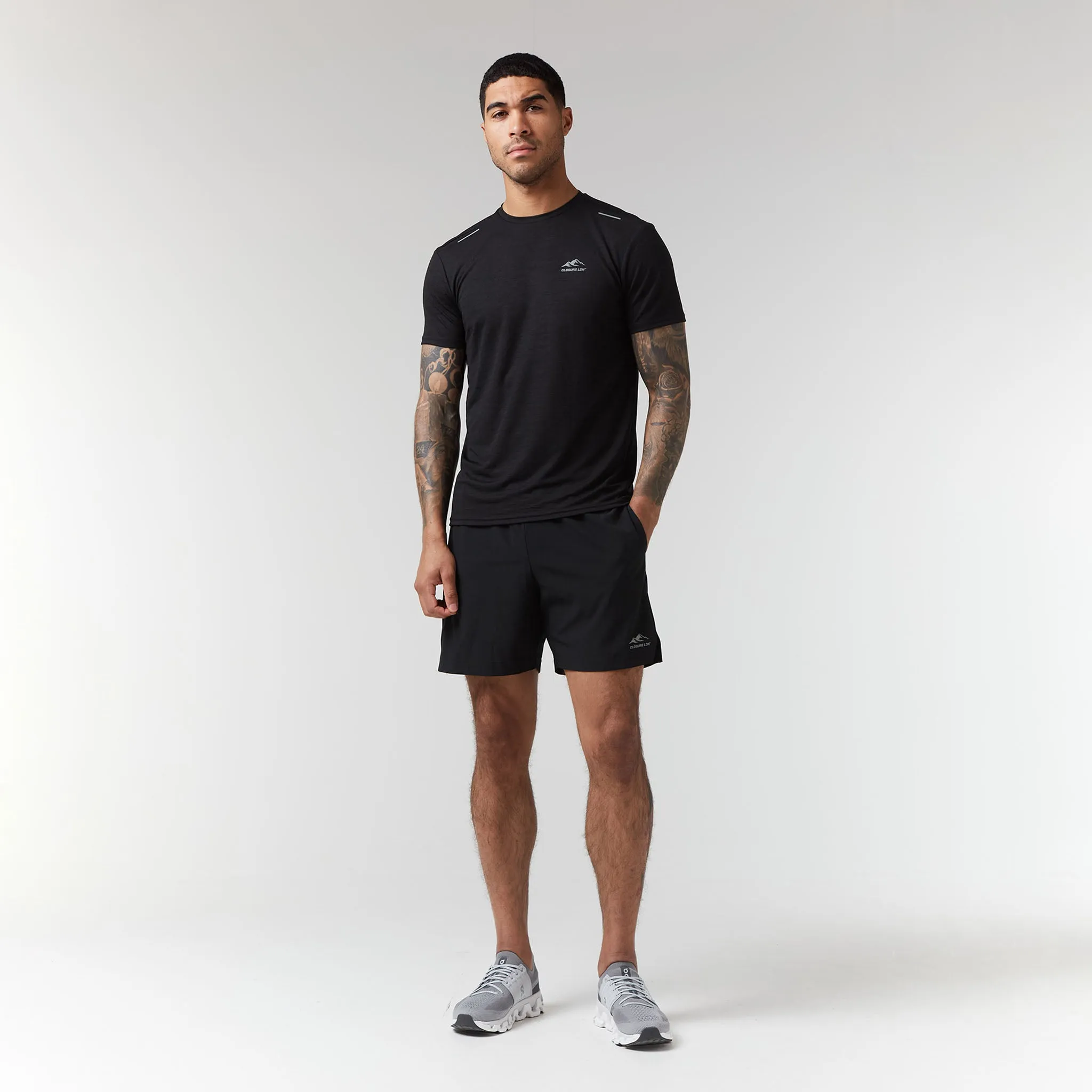 2-Pack Training T-Shirts | Black/Cobalt