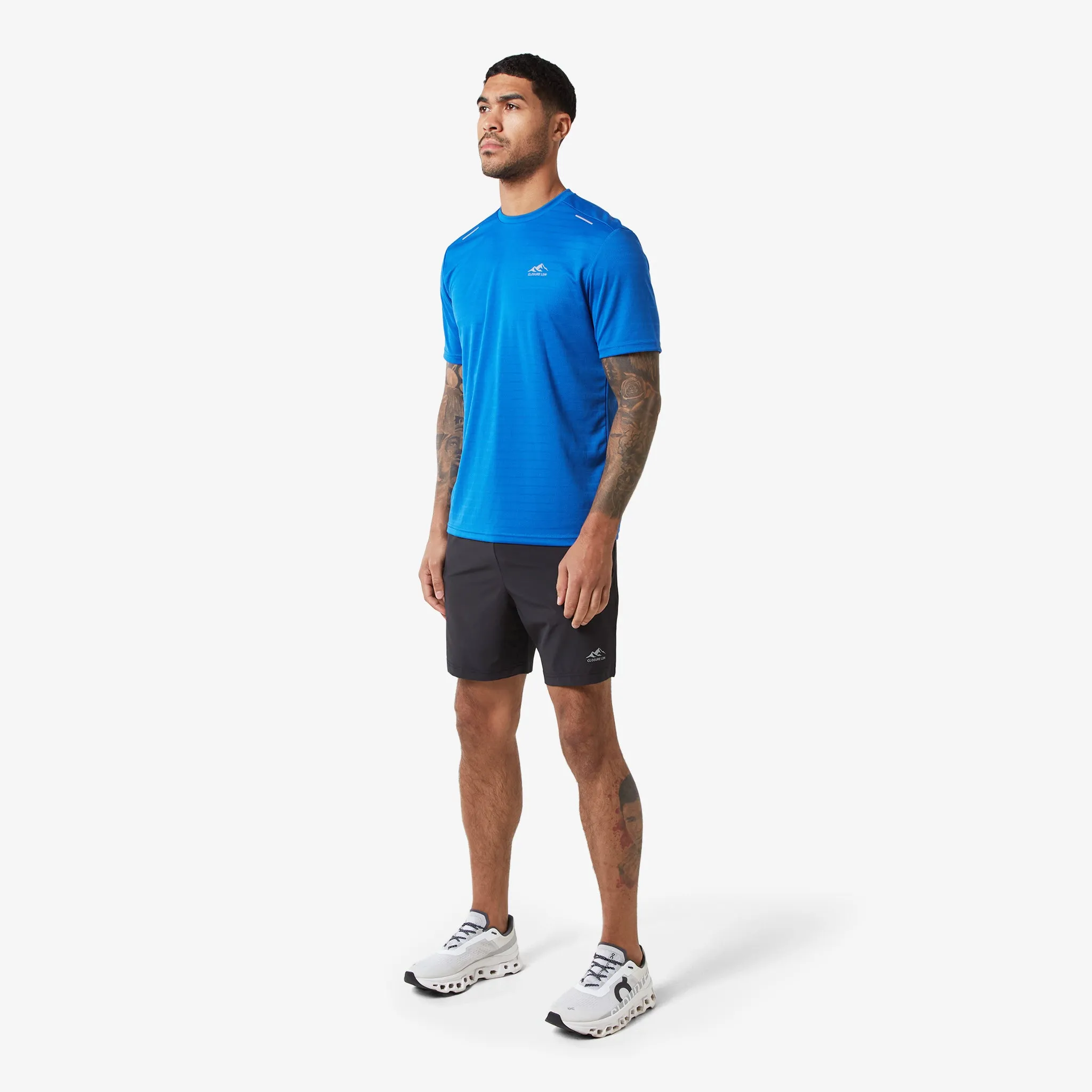 2-Pack Training T-Shirts | Black/Cobalt