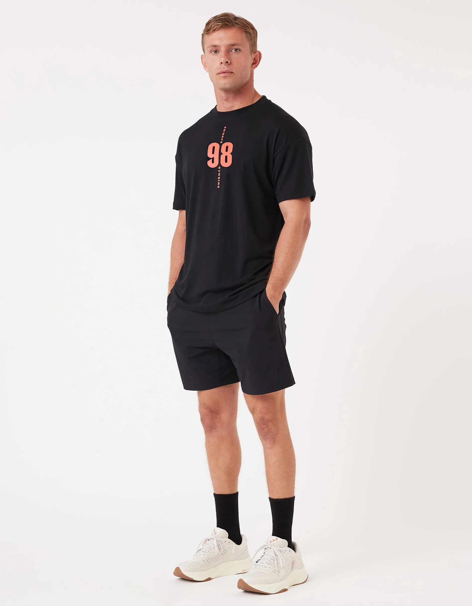 98 Oxy Mass Run Tee Black