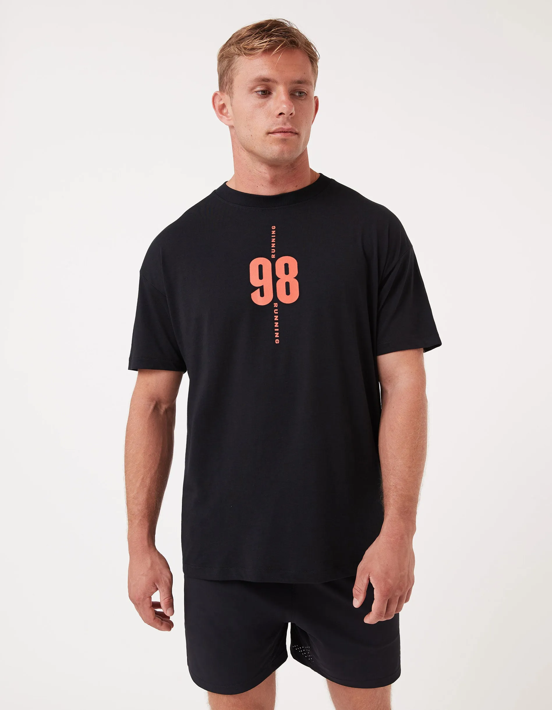 98 Oxy Mass Run Tee Black