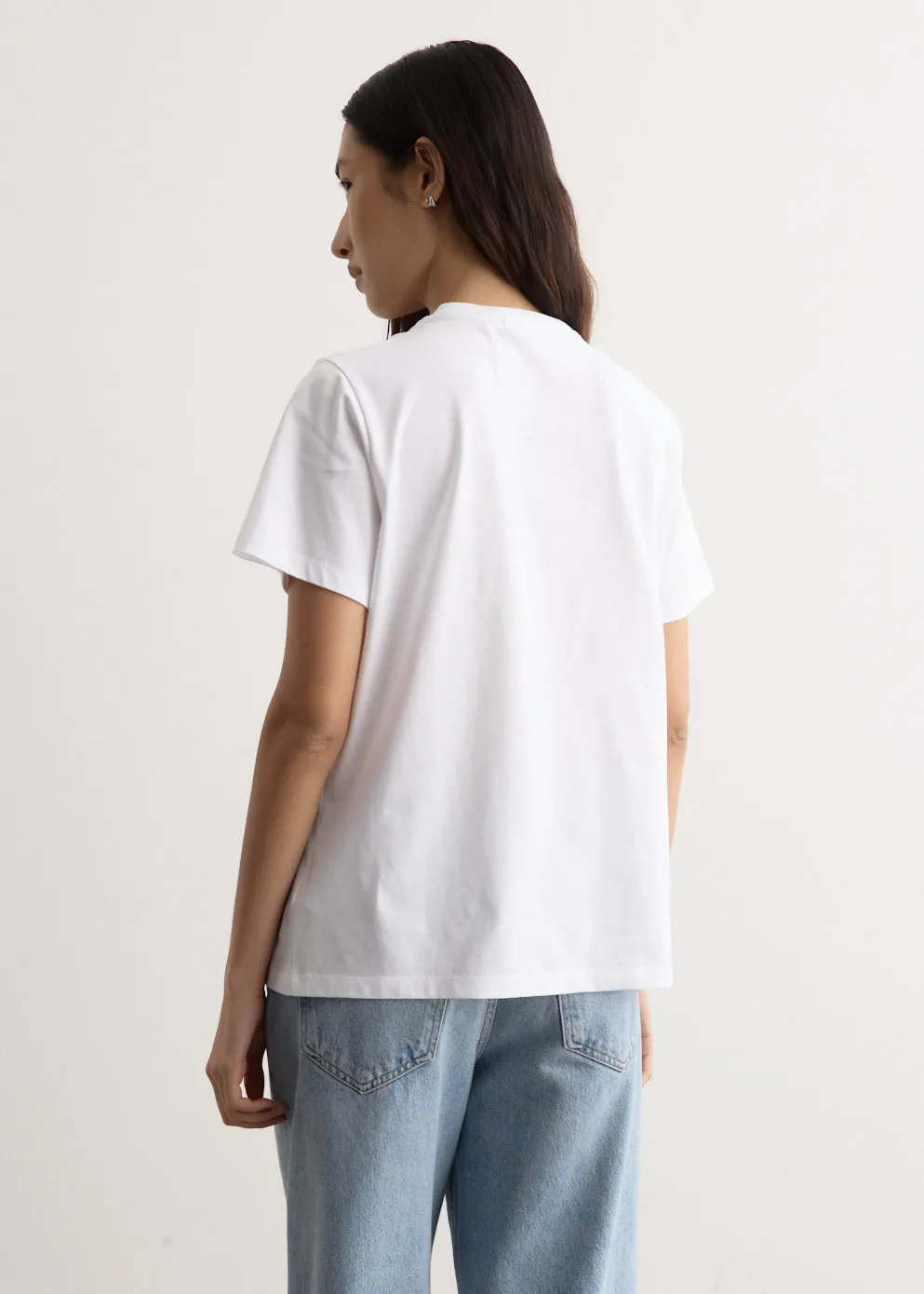 Basic Jersey Teddy Relaxed T-shirt