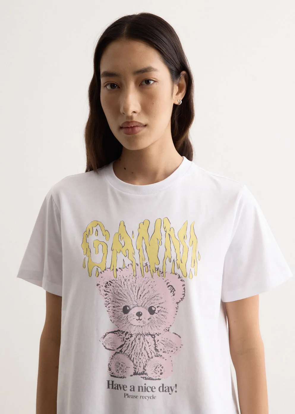 Basic Jersey Teddy Relaxed T-shirt