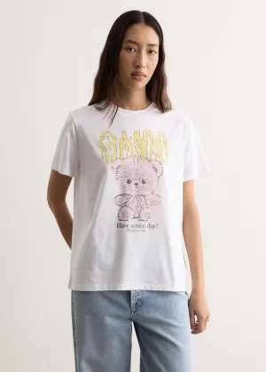 Basic Jersey Teddy Relaxed T-shirt