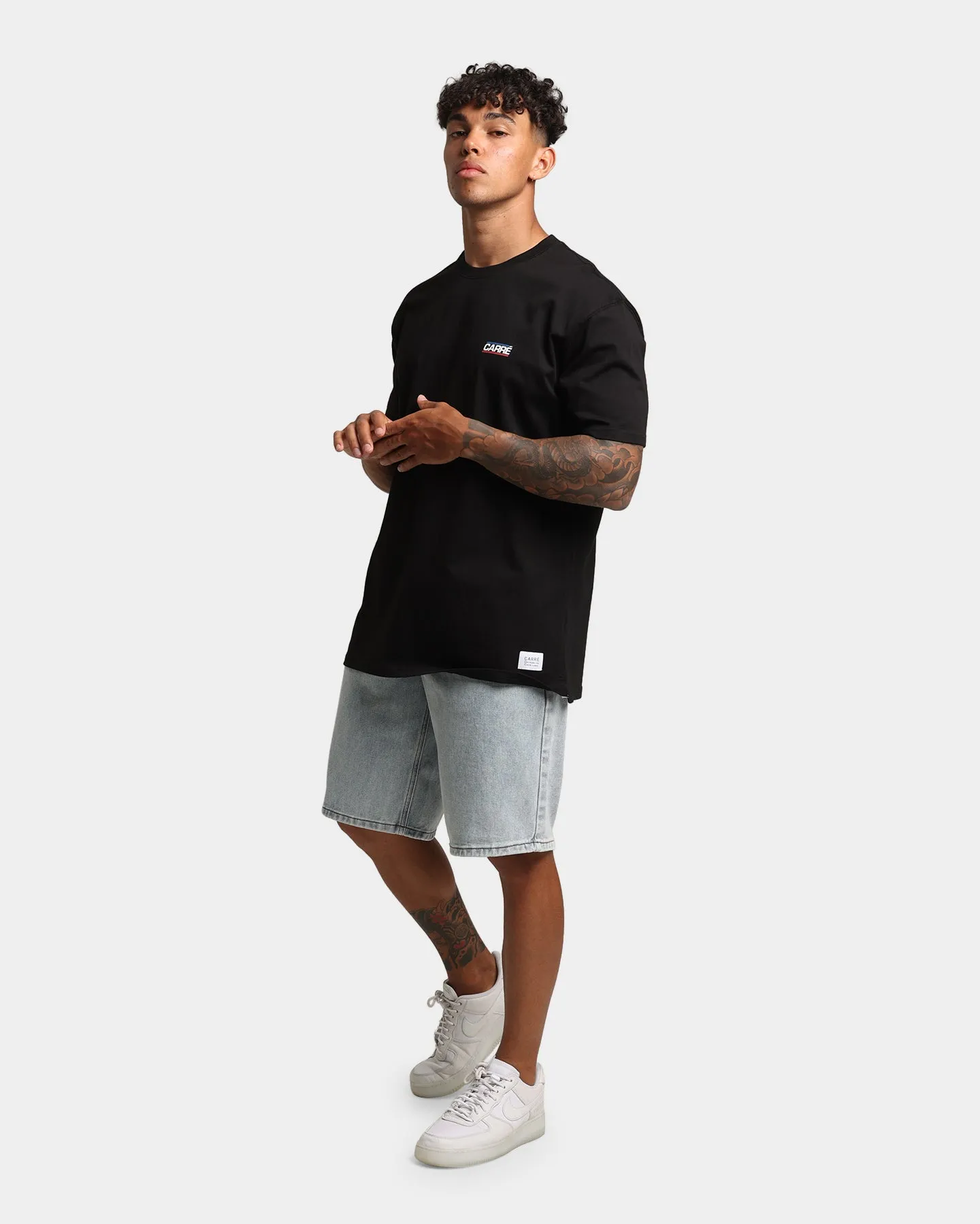 Carre Mini Athletique Class T-Shirt Black Wash
