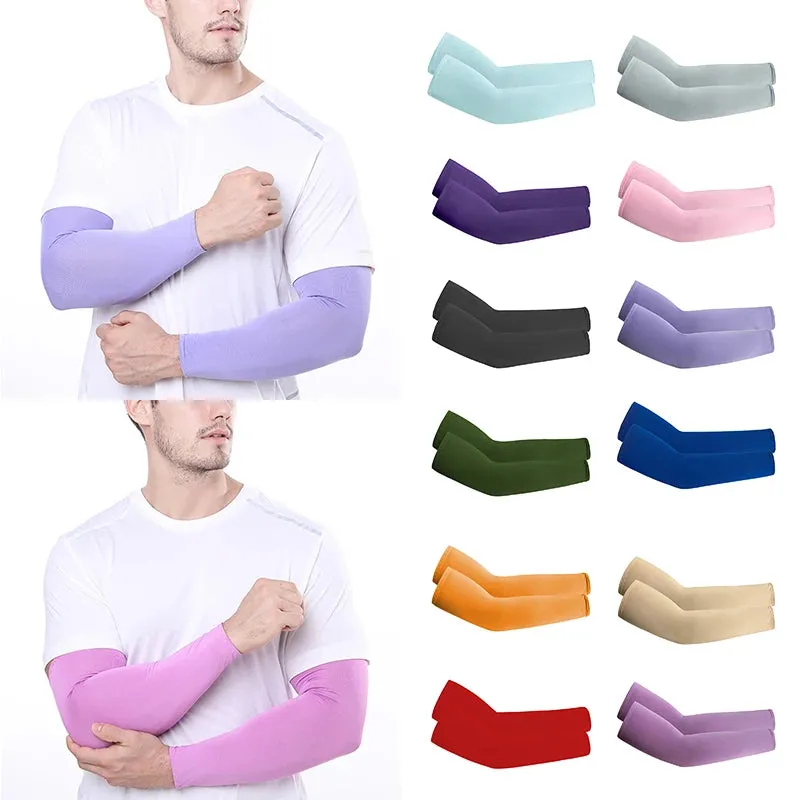 Cooling Arm Sleeves - UV Protection for Sports & Outdoors