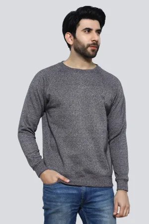 Crew Neck Basic Sweatshirt