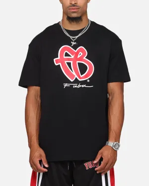 Fubu Basic T-Shirt Black/Red/White