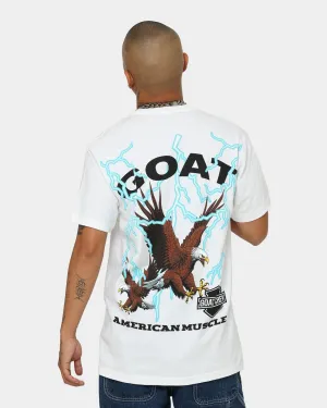 Goat Crew American Muscle T-Shirt White
