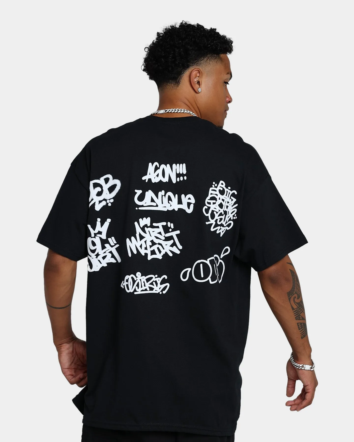 Goat Crew X Ol' Dirty Bastard Big Face T-Shirt Black