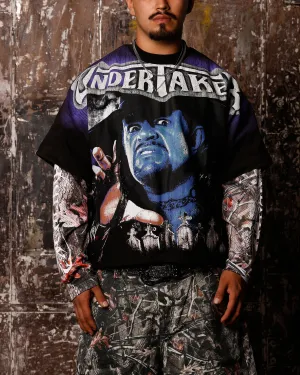 Loiter X WWE Undertaker Vintage T-Shirt Vintage Black