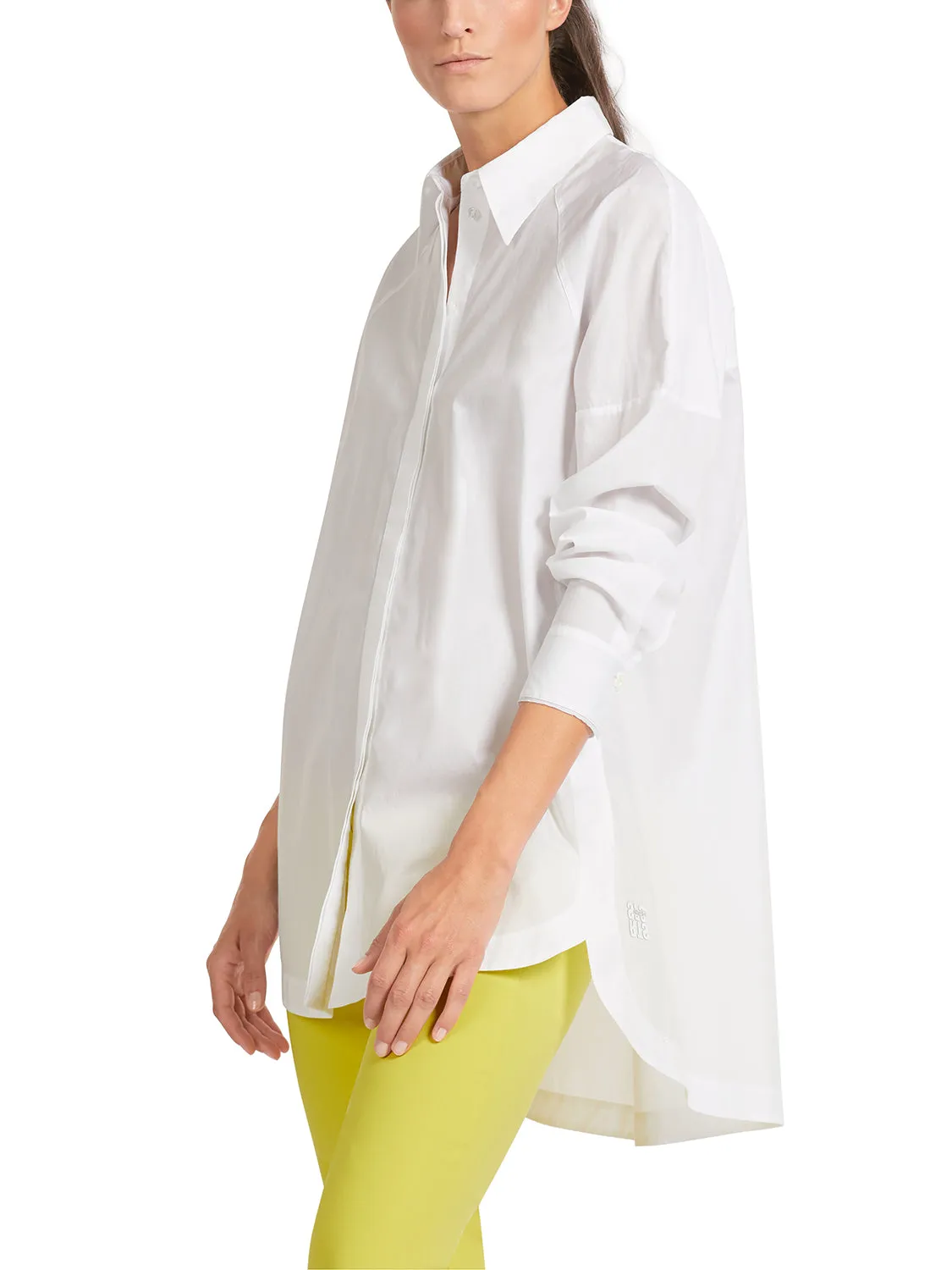 MarcCain "Rethink Together" Cotton Shirt US5109W80